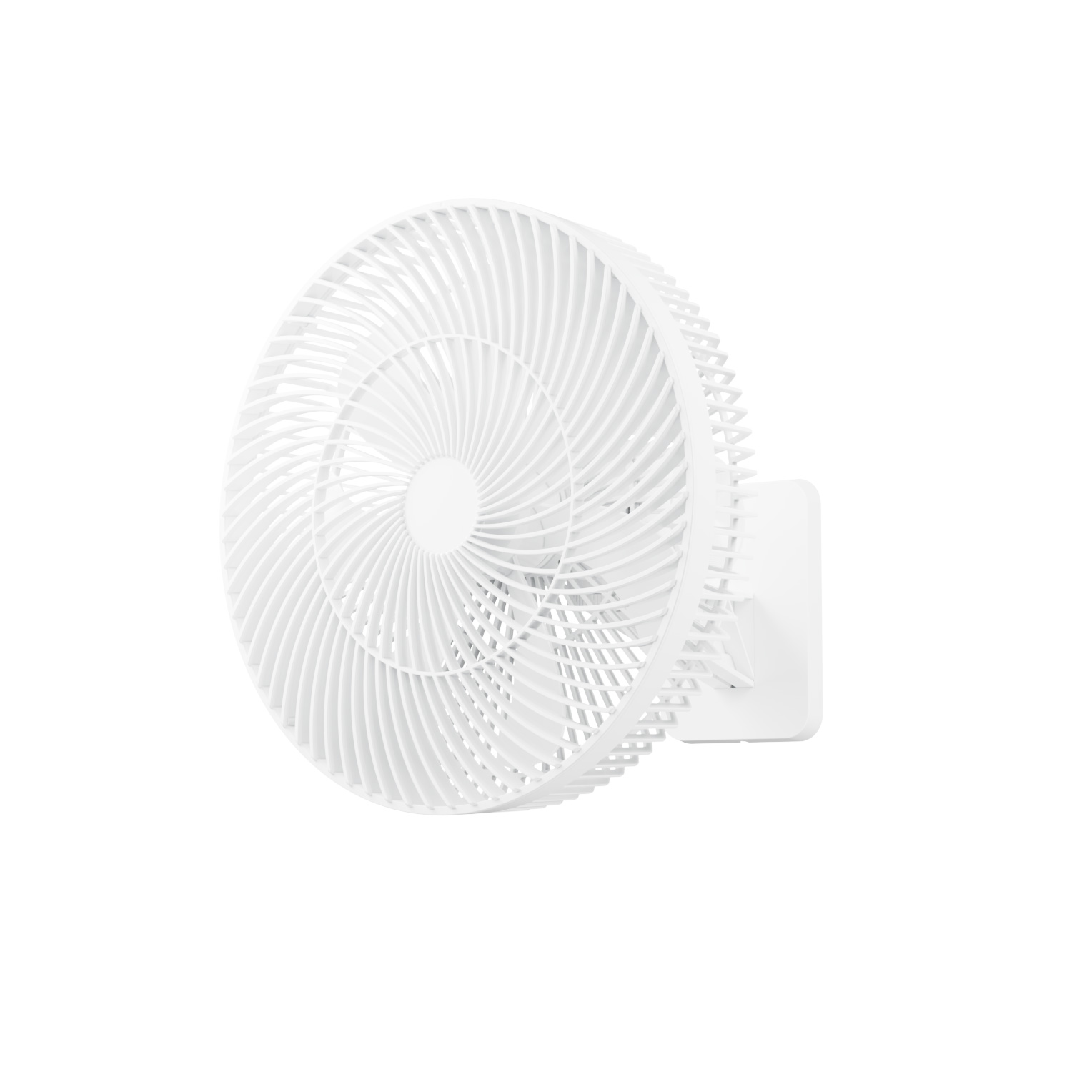 12 Inch Auto-Oscillating Wall Mounted Fan with Remote Control